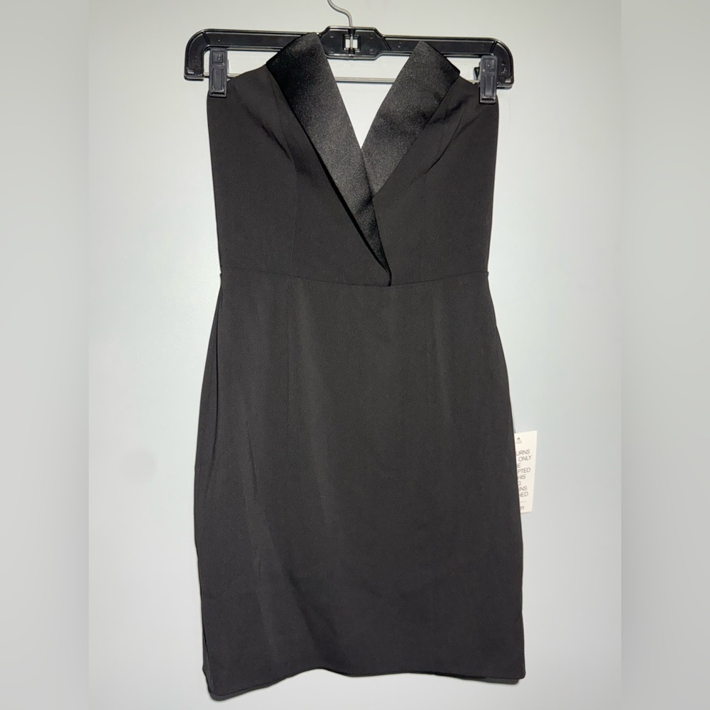 JAYGODFREY Black Strapless Dress‎